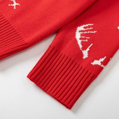 Children Sweater Winter Autumn Girls Boys Clothing Baby Knitwear Pullover Kids Print Warm Christmas Sweaters