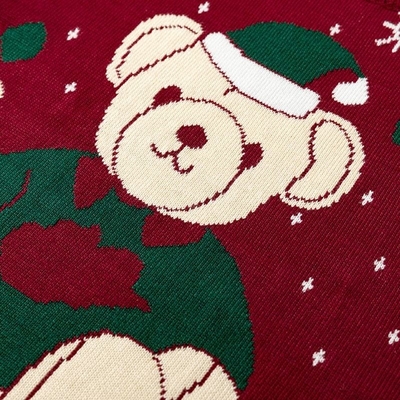 Christmas Cold Season Baby Knitted Sweaters Pullover Children Jumper Warm Knit Kids Sweater Winter Clothing