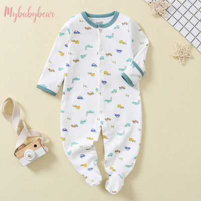 Ninas nacidas estampadas chaleco beibek giyim mono roupas de bebe menina recien nacido ropa para bebes