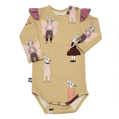 Printing Long sleeve Baby Series Rompers Oragnic Cotton Toddlers baby rompers
