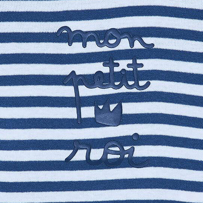 Custom Summer 100% cotton embroidered Stripe Solid Print knitted newborn baby romper