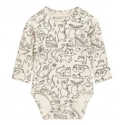 OEM Baby Clothes Cotton Long sleeve plain printed jumpsuit custom logo baby romper boy and girl