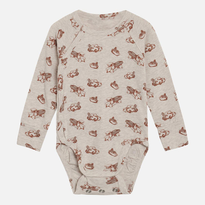 2023 Fashion printed kids clothing long sleeve newborn baby clothes girl boy romper