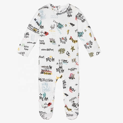 Bamboo Cotton baby clothing set 3 pcs longsleeve romper hat and bibs new style for baby