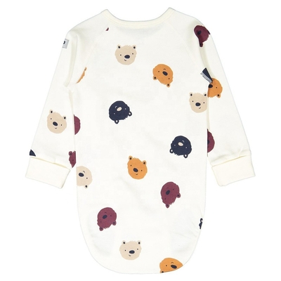 Spring Autumn Cotton bamboo Long Sleeve Printed Custom Baby Girl Boy Rompers Jumpsuits