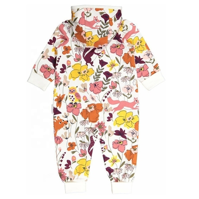 2023 baby products newborn clothes set for autumn winter overalls long sleeve romper with hood children clothing