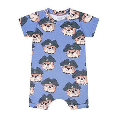 High Quality Baby 100% Cotton Overall Romper Summer New Children's Short Sleeve Cloth Baby Cartoon Jumpsuit Bodysuit