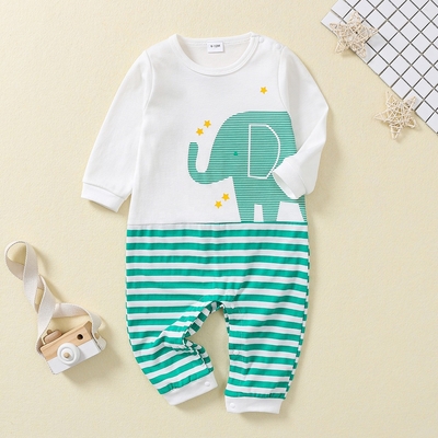 OEM Baby Cotton Romper Soft Infant Toddler Jumpsuit Girls Boys Bodysuit Clothes Baby Romper
