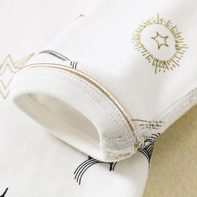 2023 Newborn In Stocks Or Customized 100% Organic Cotton with Printing Baby Clothing