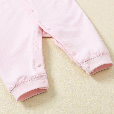 2023 Spring and autumn onesie baby girls boys organic cotton baby clothing romper bodysuit