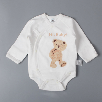 oem factories baby clothing boy and girl romper premium 100%Cotton long sleeve baby romper