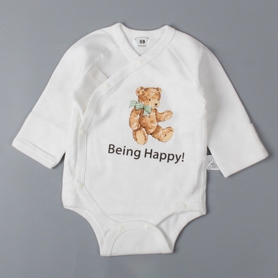 oem factories baby clothing boy and girl romper premium 100%Cotton long sleeve baby romper