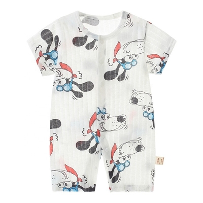 Wholesale Newborn Printing 100% Cotton Baby Romper Custom Unisex Baby Bodysuits