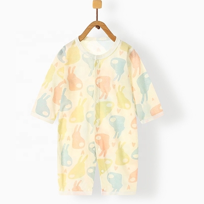 Custom printing with Snap Crotch Baby Bodysuit Romper 100% cotton Baby Romper