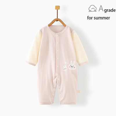 OEM ODM factory 100% Cotton Long Sleeve Unisex Baby Clothing Customized Logo Infant Baby Rompers