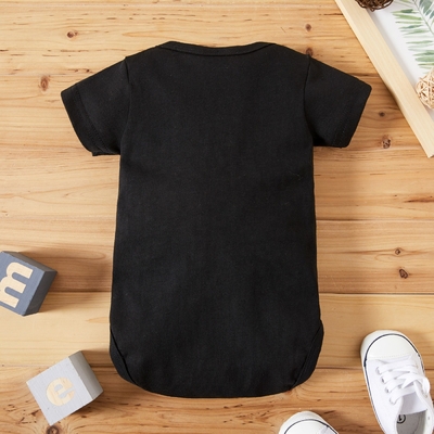 Factory Price In Stock And Customized 100% Cotton Short Sleeeves and Legs Baby Romper Bodysuit Baby Clothes