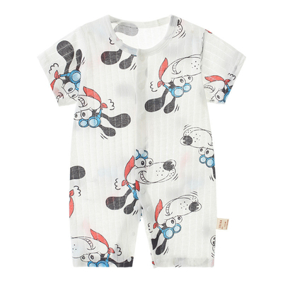 Summer Wholesale Baby Romper 100% Cotton With Printing  Custom Unisex Baby Bodysuits