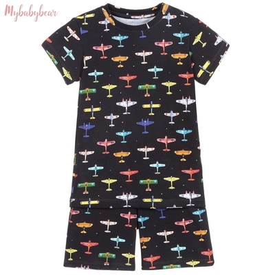 2023 Summer Infant Printed Organic Cotton Toddler Baby Clothing Baby Clothing Sets