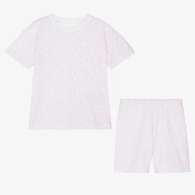 Summer Baby Custom Printed Organic Cotton Toddler Baby Clothing Sets Baby Boys Girls Clothing Sets