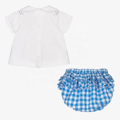 Summer Baby Custom 100% Cotton Toddler Baby Clothing Sets Baby Boys Girls Clothing Sets