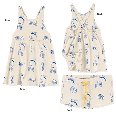 Factory  Custom Printed 100% Cotton Baby Girls Boys Clothing sets Baby Clothing Sets for Summer