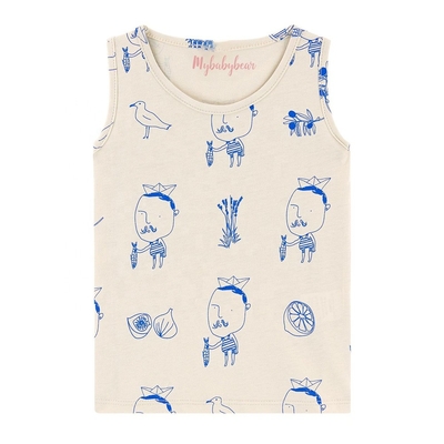 Factory  Custom Printed 100% Cotton Baby Girls Boys Clothing sets Baby Clothing Sets for Summer