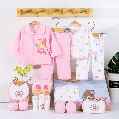 Golden supplier 100% cotton baby clothings gift clothes box newborn new born baby gift set