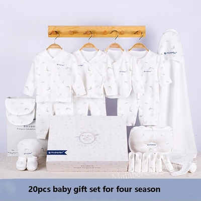 Roupas de bebe Newborn Clothes Baby Gift 100% Cotton Solid Newborn Baby Sets crown Unisex Bodysuits newborn gift set for bab