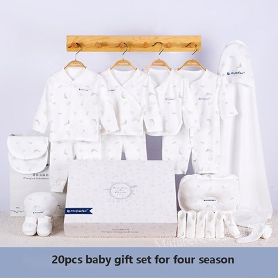 Roupas de bebe Newborn Clothes Baby Gift 100% Cotton Solid Newborn Baby Sets crown Unisex Bodysuits newborn gift set for bab