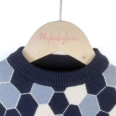 China Vendor Custom jacquard knitted pattern design pullover Baby boy sweater