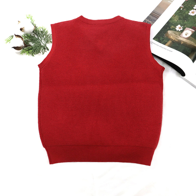 Boys Vest Sleeveless Pullover Baby Children Sleeveless Sweater