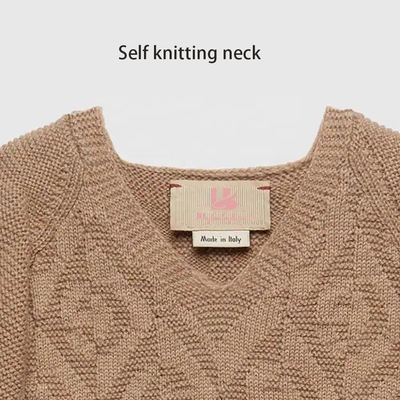 Paleo Trending Designer Chunky Toddler Pullover Knit Sweater New Born Baby Kids Sweater Boys Girls Set Baby Cloth Clothing