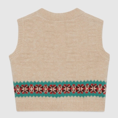 Knitting Patterns Children Sleeveless Buttons Sweater Wholesale Baby Boy Wool Sweater Vest