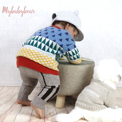 Baby children winter clothing pullover maglione sweater tops fille pull enfant toddler baby girls kids knitted sweater