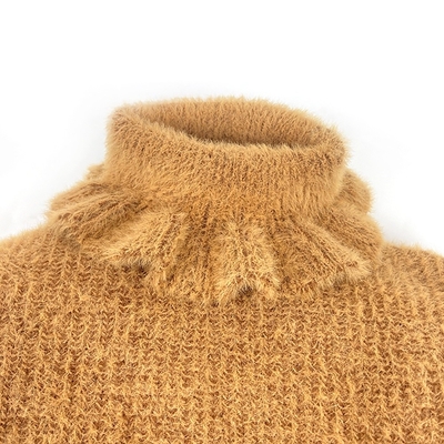 Baby Turtleneck Sweater Children Clothing Boys Girls Knitted Pullover Toddler Sweater Kids Sweater Tops 1-7 Year