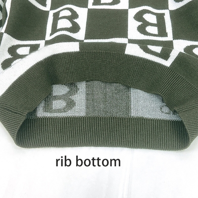 Children's autumn boys' jacquard knitted sweater Polo shirt baby spring and autumn sweater new foreign style top