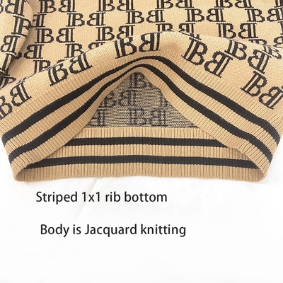 Jacquard Knitted Crew Neck Autumn Winter Infant Clothing Toddler pullover Kids Boy Baby Sweater