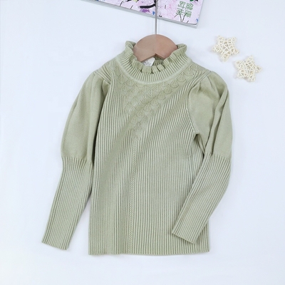 Wholesale Girl Sweater Warm Kids Pullover Top knitted sweater Girl's Sweaters Winter Clothes For Kids