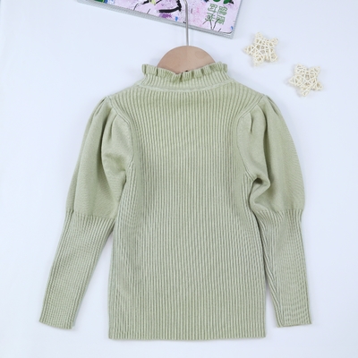 Wholesale Girl Sweater Warm Kids Pullover Top knitted sweater Girl's Sweaters Winter Clothes For Kids