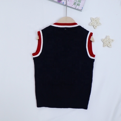 Kids Winter Custom Baby Jumper Autumn Winter Waistcoat Pullover Knitting Boy Sweater Vest