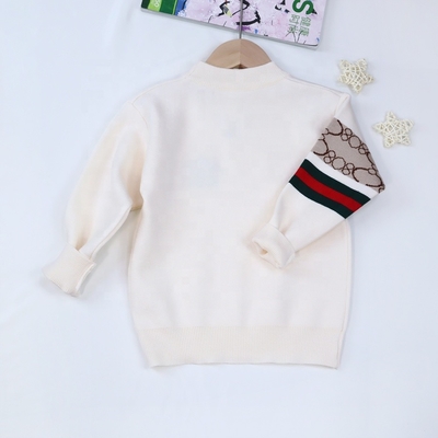 Custom Soft Kids Top For Winter Warm Winter Baby Knitted Sweater Kids Outfits Toddler Unisex Baby Knitting Sweaters