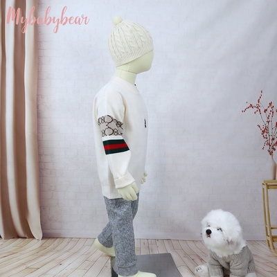 Custom Soft Kids Top For Winter Warm Winter Baby Knitted Sweater Kids Outfits Toddler Unisex Baby Knitting Sweaters