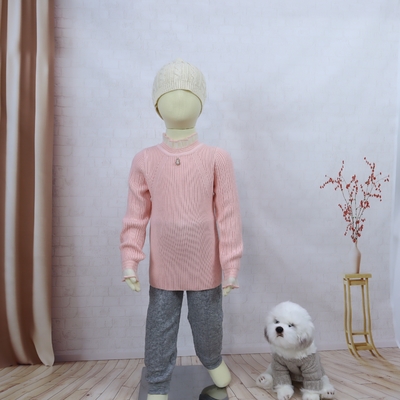 Stock Boutique High Quality Autumn Spring Baby Infant Toddler Pullover Knit Clothes Kids Solid Color Sweater