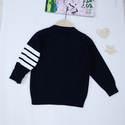 Winter Children Clothes Baby Boys Girls Cardigan Beige Solid Casual Knitted Kids Sweater Cardigan