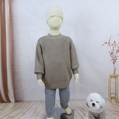 Stock Lovely Baby Boy Girl Autumn Winter Clothes Long Sleeve Crew Sweater