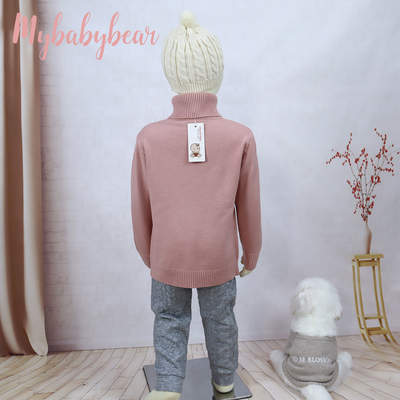 In stock baby knit sweater jumper designs over sized baby girls' sweater clothes for autumn winter