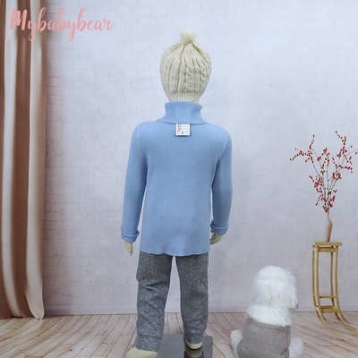 In stock baby knit sweater jumper designs slim fit baby girls' sweater clothes for autumn winter