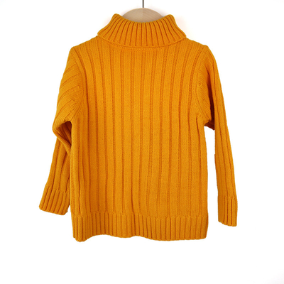 Children's high neck long sleeve cotton top baby girls Ribbed Knit sweater turtleneck turtle neck for kids