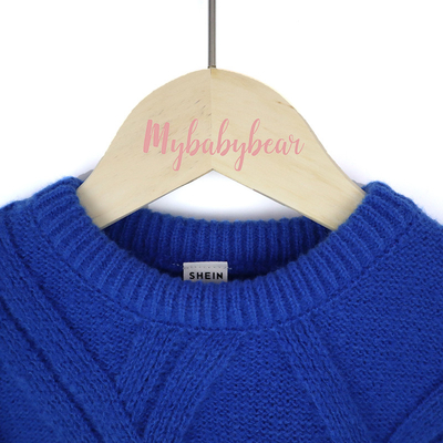 Children's Knitted Pattern Wool Acrylic Kid baby girl pullover Sweater