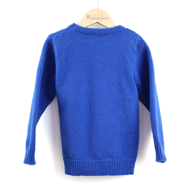 Children's Knitted Pattern Wool Acrylic Kid baby girl pullover Sweater